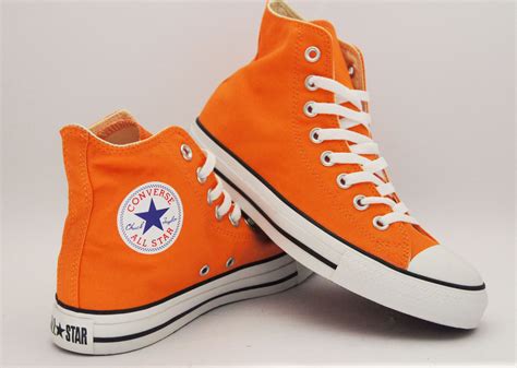 orange converse men.